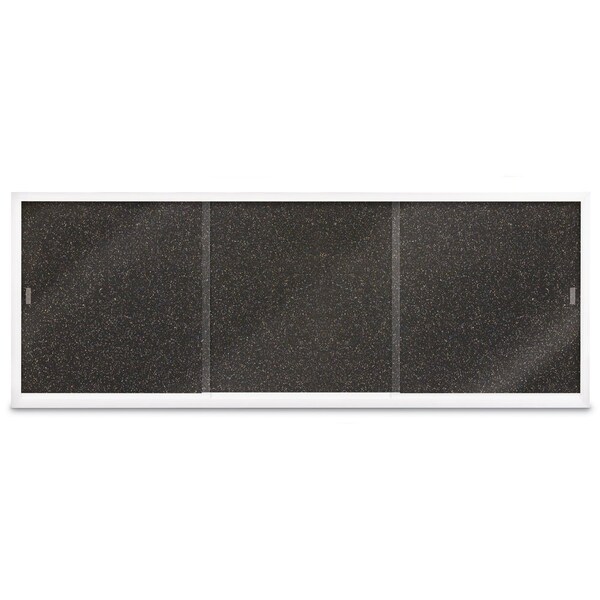 Sliding Door Indoor Enclosed Corkboard, 7
